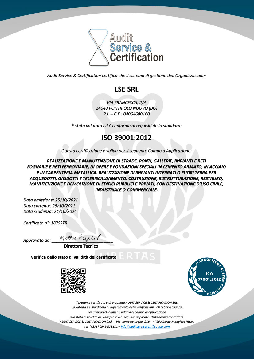 ISO 39001:2012